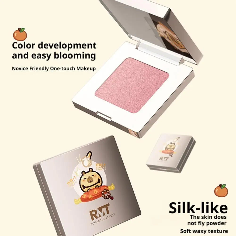 RMT Capybara Joint Single-color Eyeshadow Matte Eyeshadow Make Up Palette Metallic Shades Ideal Eyeshadow Make Up Palette