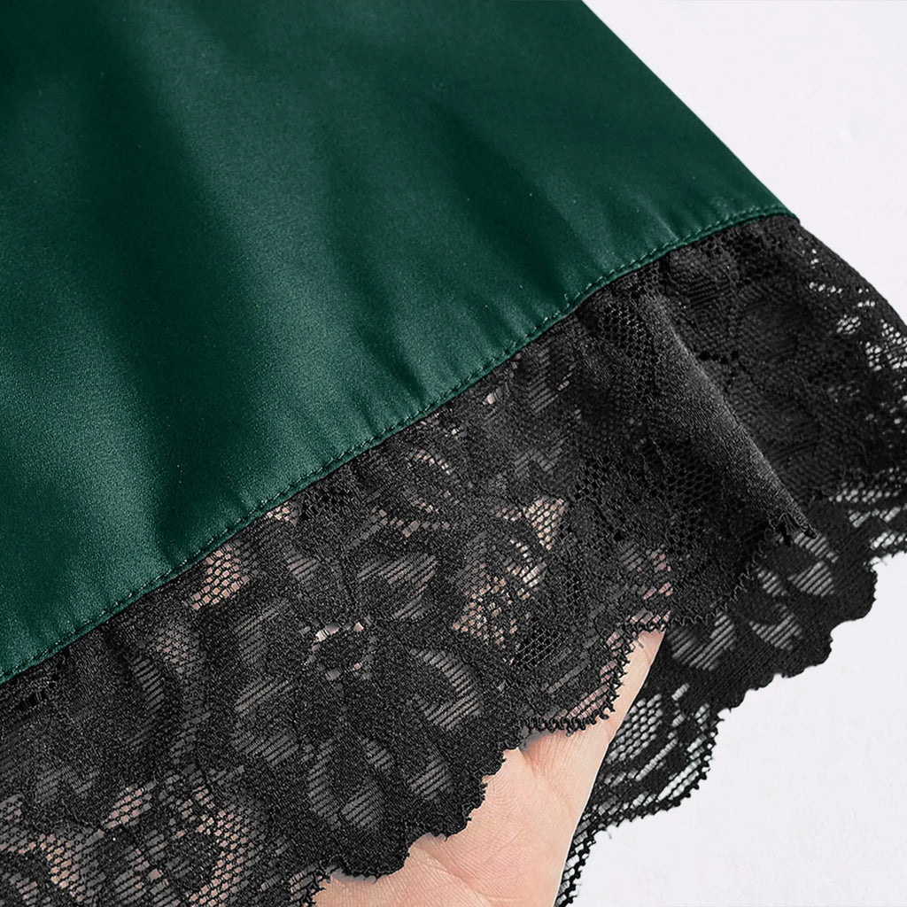 4-Piece Set Ladies' Sleepwear Sexy Sleepwear Women Suspender With Chest Cushion Nightgown Bathrobe Home Wear Women'S Pajamas