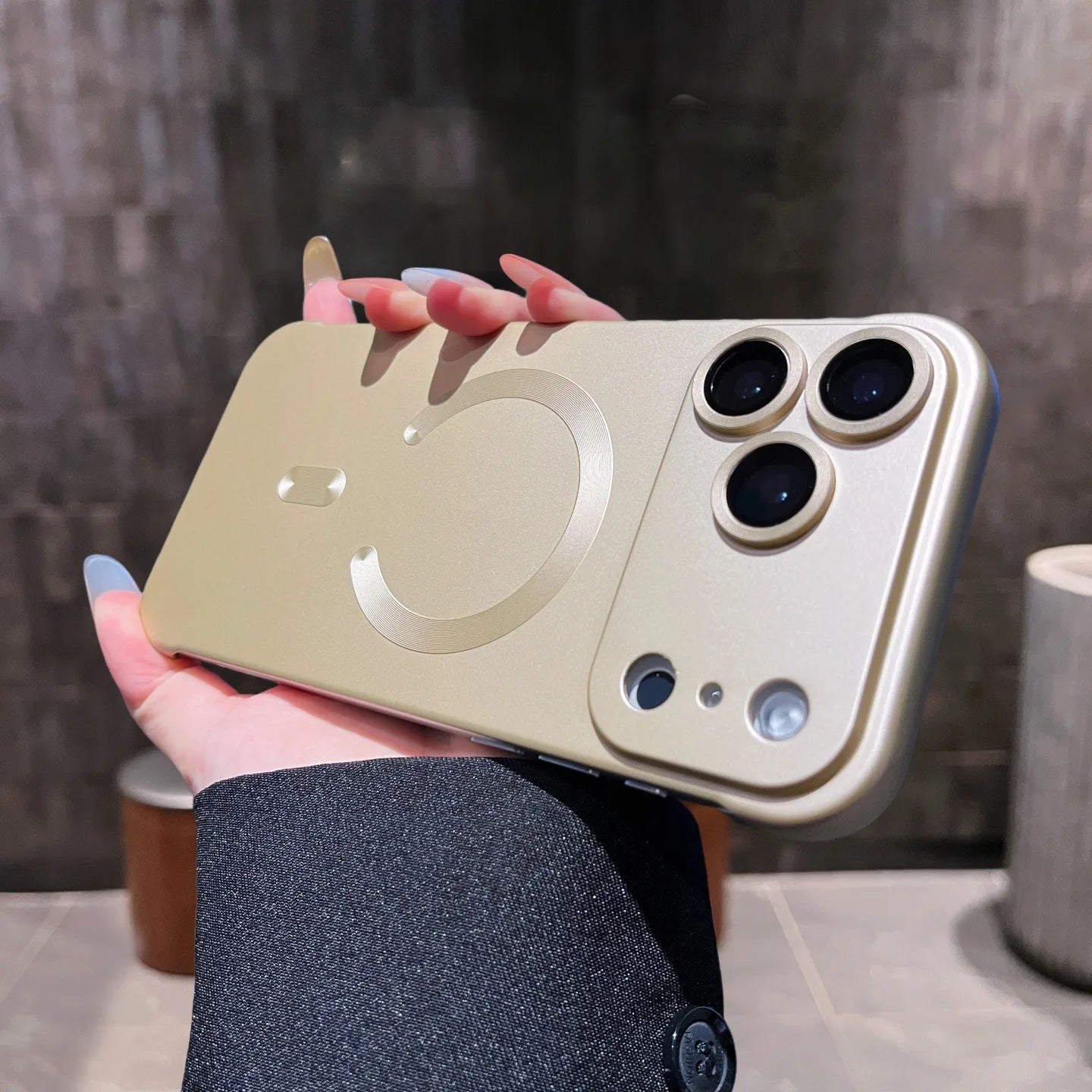 Ultra Thin PC Magsafe Case for iPhone 17 11 12 13 14 15 16 Pro Max Plus iPhone Air Frameless Shockproof Camera Protector Cover