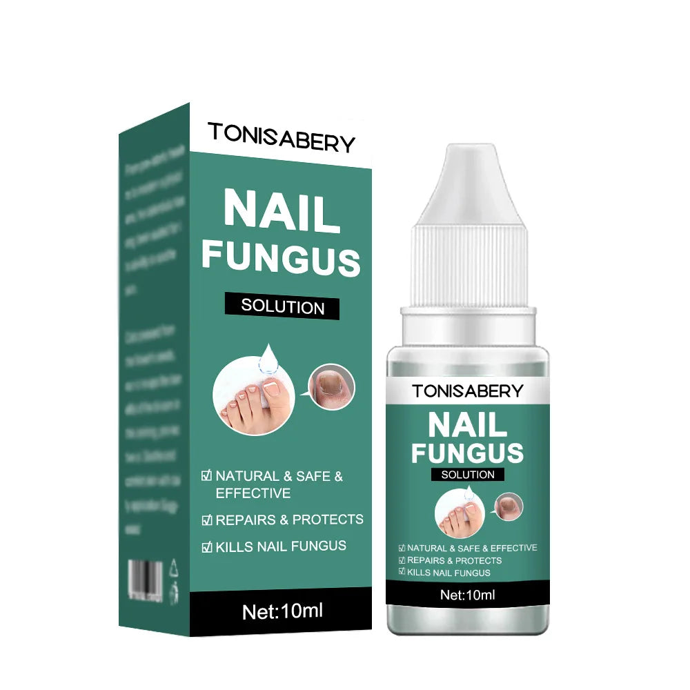 Nail Fungus Treatment Serum Foot Repair Liquid Toe Nails Fungal Removal Gel Anti Infection Paronychia Onychomycosis Cream 10ml