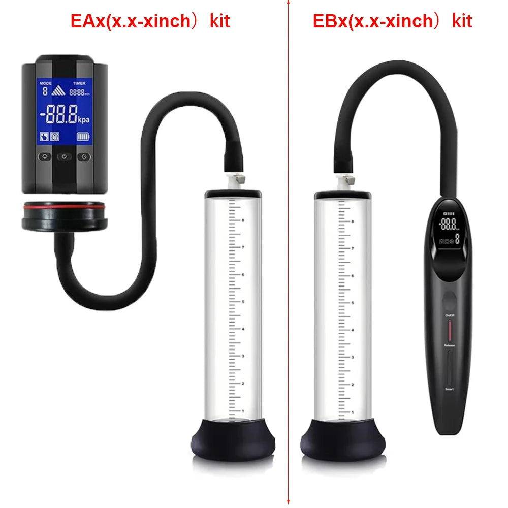 Automatic Penis Pump Penis Enlarger Vacuum Pump Sex Toys for Men Penile Bigger Trainer Adult Male Masturbator Penis Enlargement