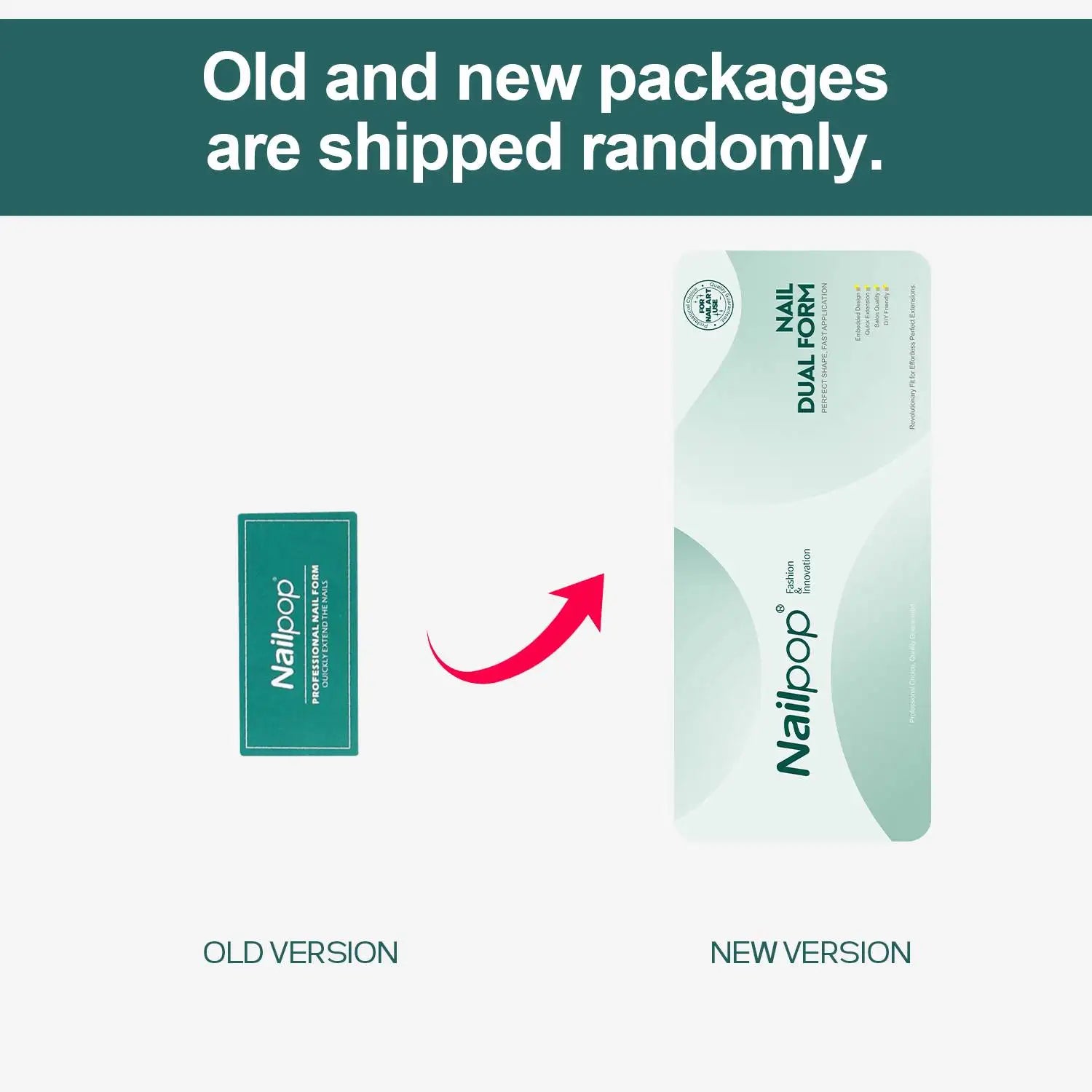 Nailpop 150PCS Clear Dual Nail Forms 15 Sizes Triangle Tip Extension Molds for Acrylic Gel Builder Reusable Shaping Art DIY