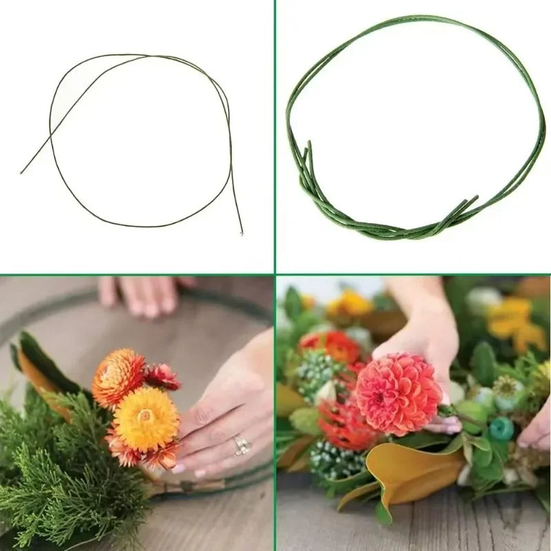 Artificial Flower Stem Plastic Stem Hydrangea Rose Flower Head Stick Rod for DIYWedding Decor Craft Accessory Flower Stem