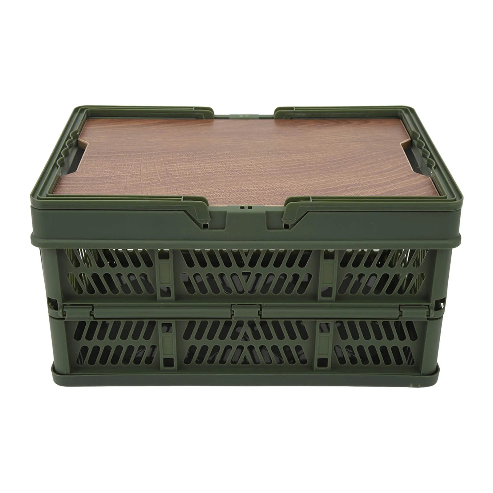 Foldable Camping Picnic Basket with Movable Board Large Capacity Multifunction Handheld Storage Box Home Organization