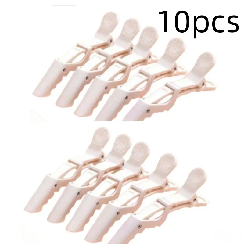 5-30pcs Alligator Hair Clip Plastic Nonslip Hairpin Black Pink Durable Hair Clamp Hairdressing Styling Accessories for Woman Man