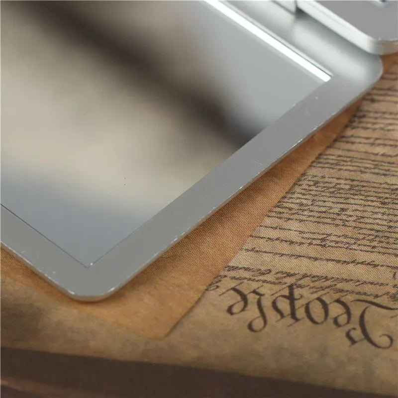 Girl Mini Pocket Laptop Shape Makeup Clear Mirror Baby Mirrors Toy