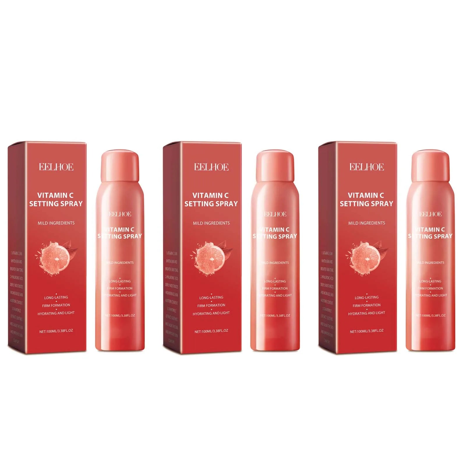 Hydrating Makeup Setting Spray Watery Lightweight Non-Greasy Oil Control Long-Lasting Breathable Vitamin C Makeup Fixing Mist