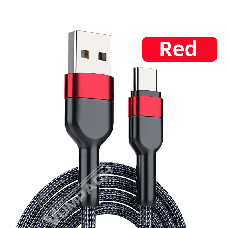 Vumpach Fast usb c type c cable Fast Charging Data Cord Charger usb cable c For Samsung s21 s20 A51 xiaomi mi 10 redmi note 9s 8
