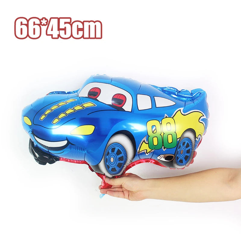 Disney Cars Birthday Decoration Cartoon Lightning Mcqueen Party Paper Plates Napkins Cups Balloon Event Supplies Baby Shower Kid