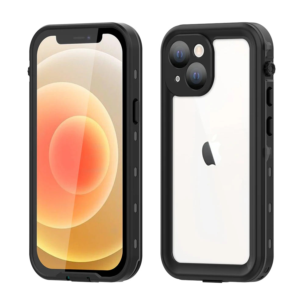 Shellbox hot sale  PC+TPU Lens protection rugged durable full seal IP68 waterproof phone case for iPhone 11 Pro Max XR 12 13