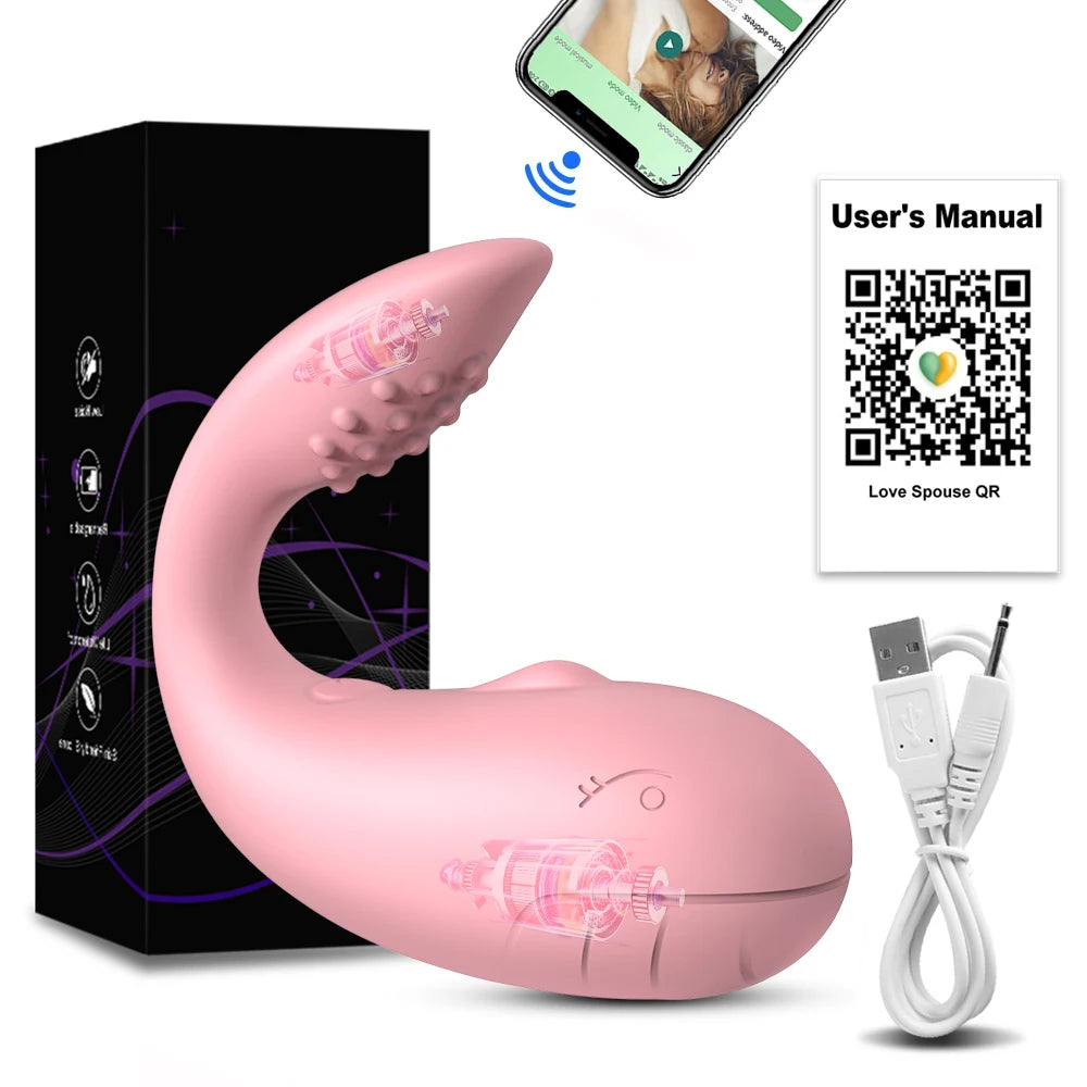 Wireless Bluetooth G Spot Vibrator Women Clitoris Stimulator Female Wearable Panties Vibrator Love Egg Adult Vibrating Sex Toys