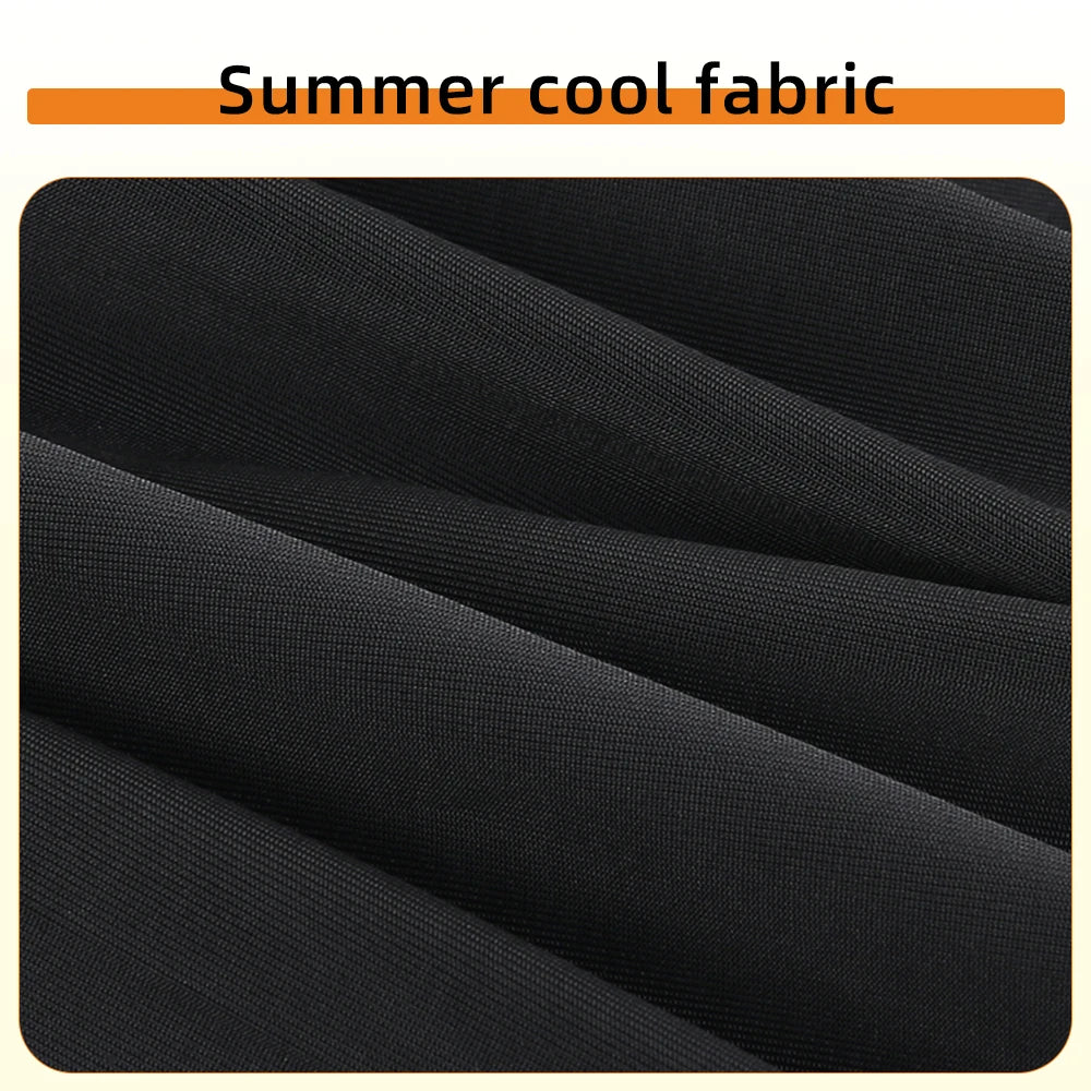 Summer Cool Seat Cushion Breathable Cool-feeling Fabric Butt Pad Car Seat Soft Office Home Stool Butt Cooling Pad