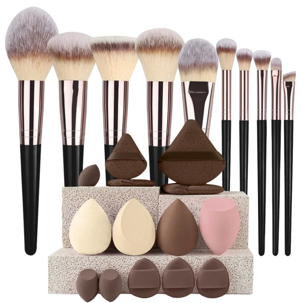 Makeup Brushes Set Professional Beauty Foundation Concealer Powder Eyeshadow Blush Brush Kabuki Blending Cosmetic Beauty Tool