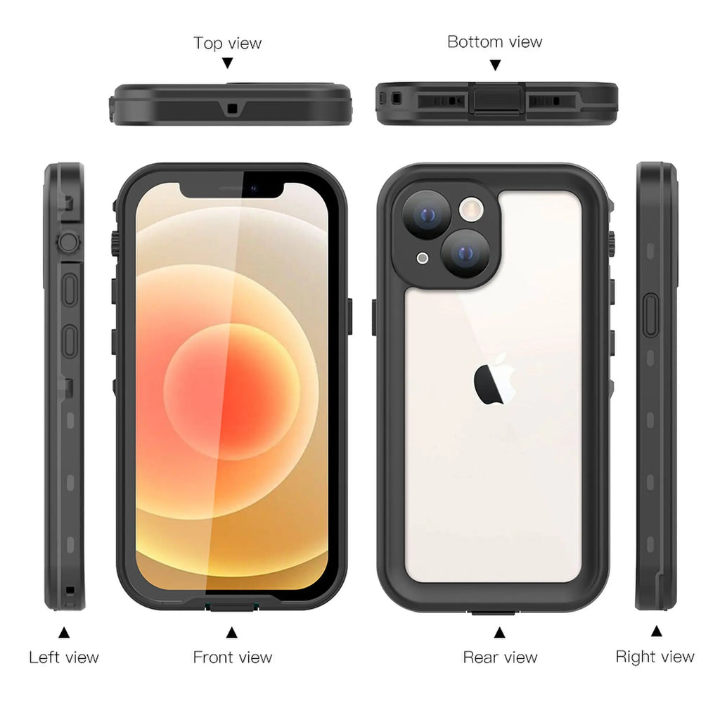 Shellbox hot sale  PC+TPU Lens protection rugged durable full seal IP68 waterproof phone case for iPhone 11 Pro Max XR 12 13