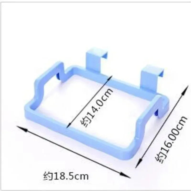Garbage Hanging Bag Kitchen Trash Storage Rack Bag Hook Scouring Pad Dry Shelf Holder Kitchen Organizer Dish Rack