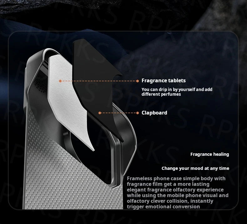 Luxury For Magsafe Magnetic Business Aromatherapy Case for iPhone 16 15 14 Plus 13 12 11 Pro Max  Frameless Armor Leather Cover