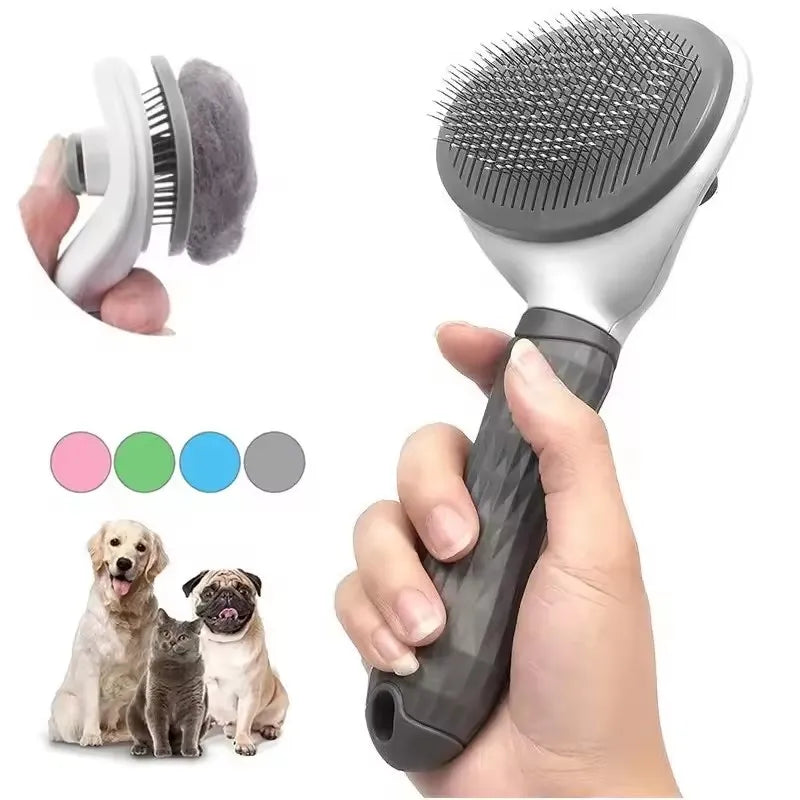 Dog Hair Remover Brush Cat Dog Hair Grooming And Care Comb For Long Hair Dog Pet Removes Hairs Cleaning Bath Brush Dog Supplies