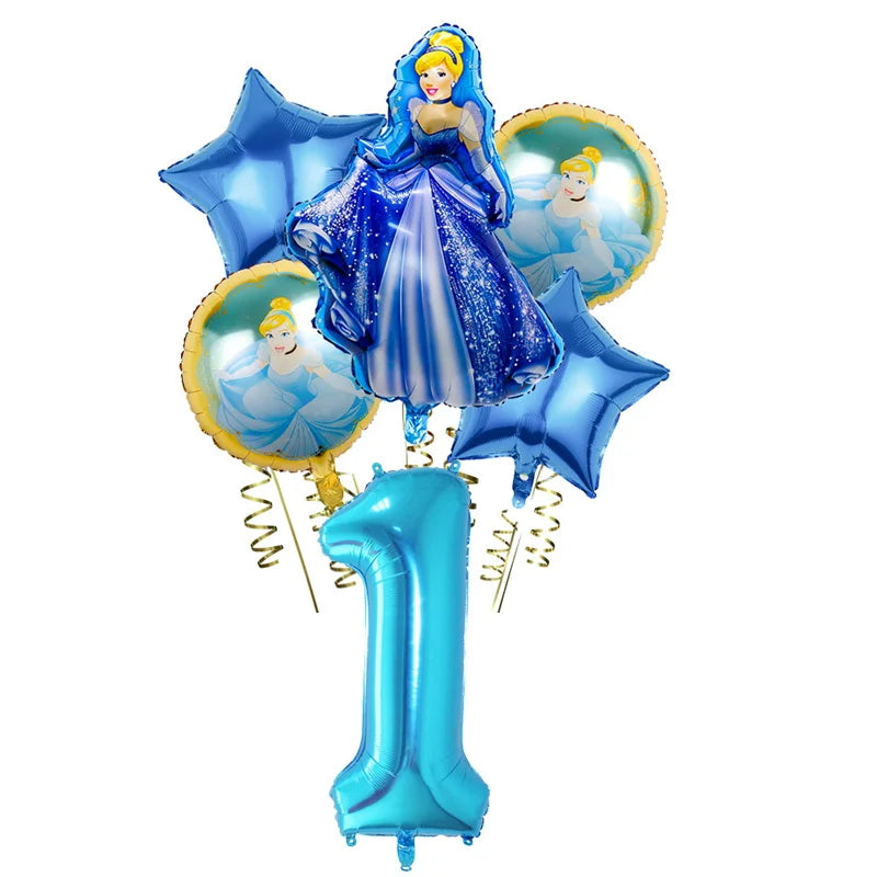 Disney Cinderella Princess Birthday Party Decoration Girls Cinderella Birthday Party Favors Plates Cup Napkins Tablecloth Supply