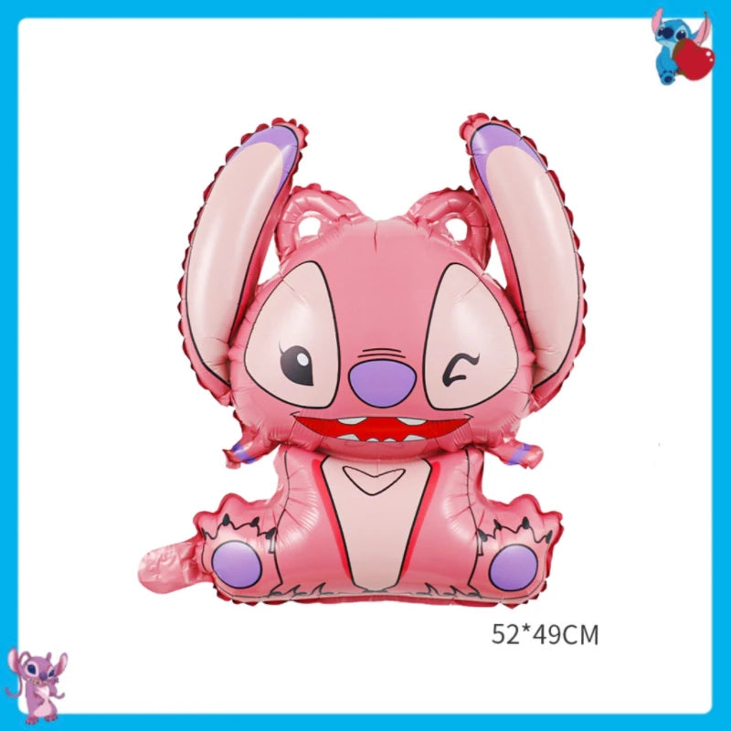 Disney Stitch Birthday Party Decoration Tableware Balloon Cup Plate Banner Backdrop Lilo And Stitch Theme Party Supplies Favors