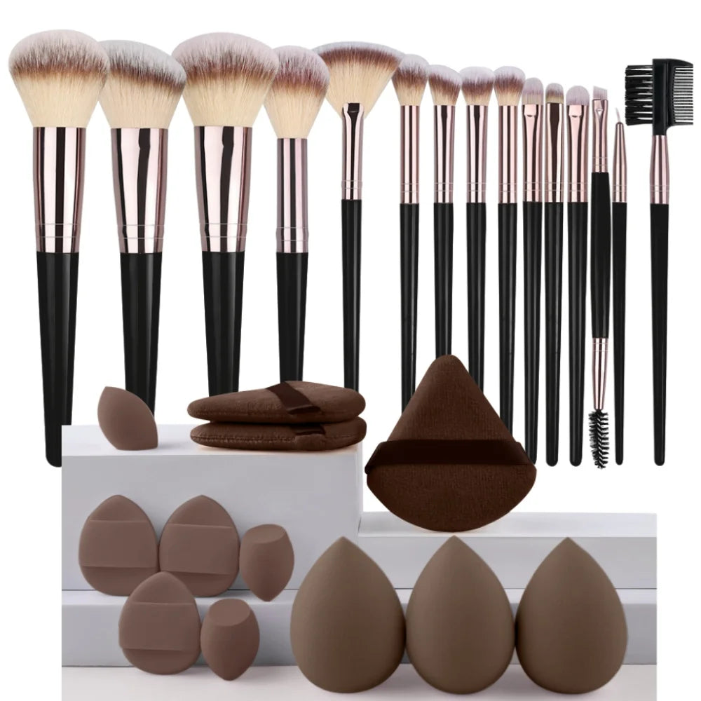 Makeup Brushes Set Professional Beauty Foundation Concealer Powder Eyeshadow Blush Brush Kabuki Blending Cosmetic Beauty Tool