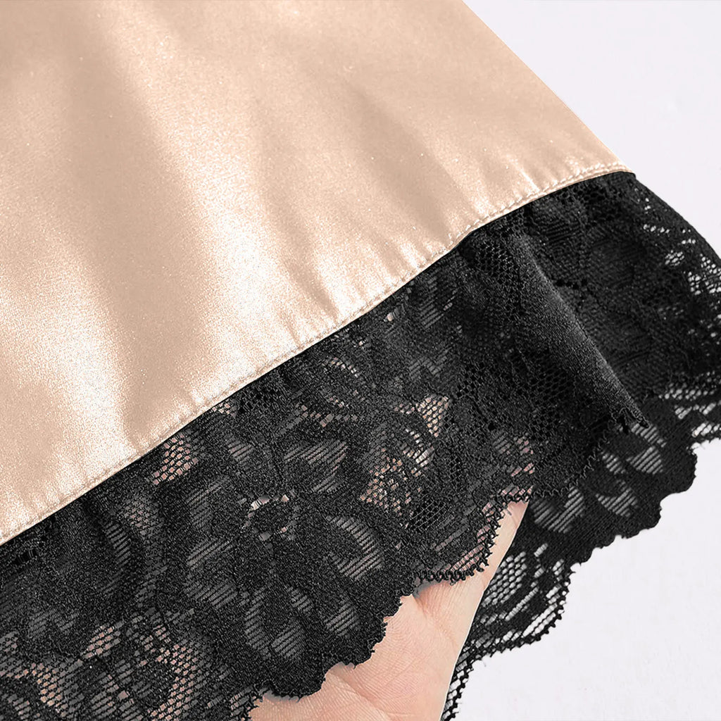 4-Piece Set Ladies' Sleepwear Sexy Sleepwear Women Suspender With Chest Cushion Nightgown Bathrobe Home Wear Women'S Pajamas