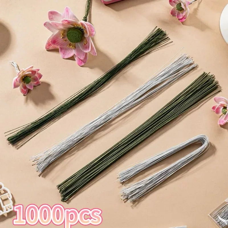 Artificial Flower Stem Plastic Stem Hydrangea Rose Flower Head Stick Rod for DIYWedding Decor Craft Accessory Flower Stem