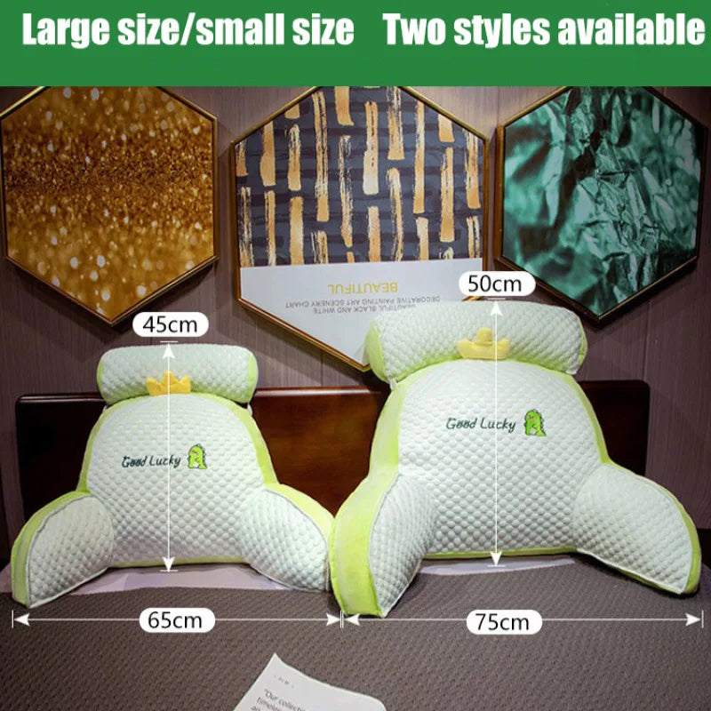 Home Portable Summer Ice Silk Cushion Multifunctional Detachable Waist Cushion