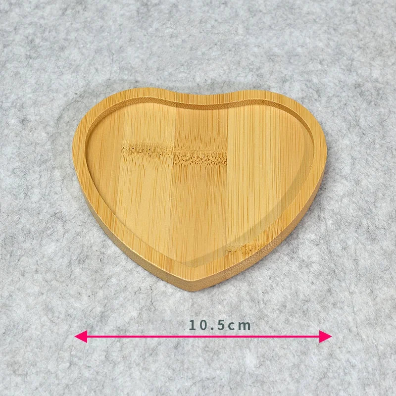 7Style Bamboo Cup Mat Geometry Shaped Tea Coffee Mug Drinks Holder Table Decor AntiFade Tabletop Protection Kitchen Home Coaster