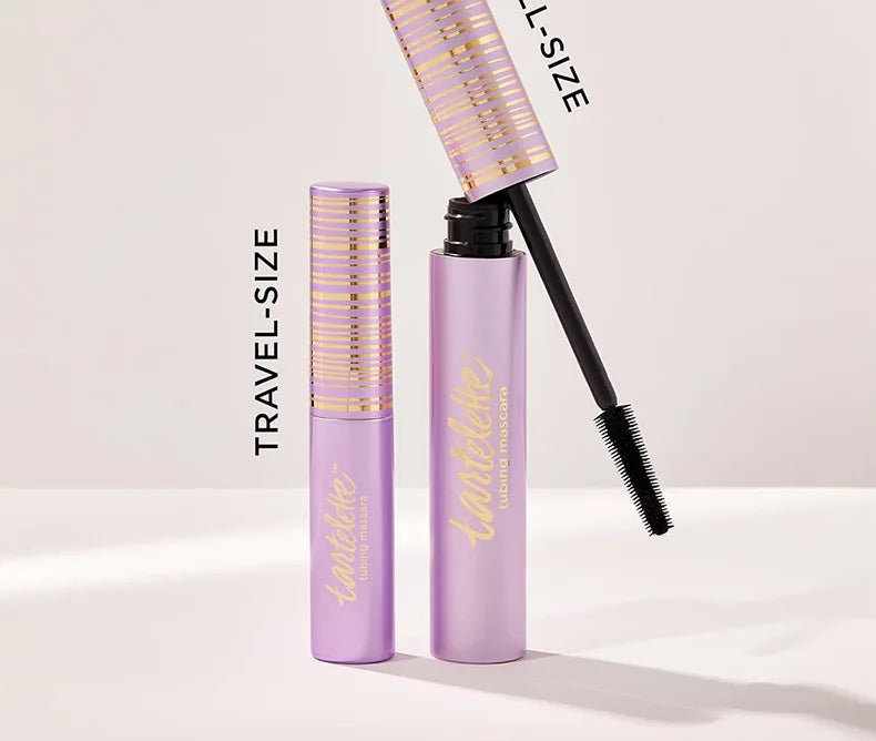 Tubular mascara waterproof, sweat-proof, non-smudge, long and curly eyeliner liquid combination set