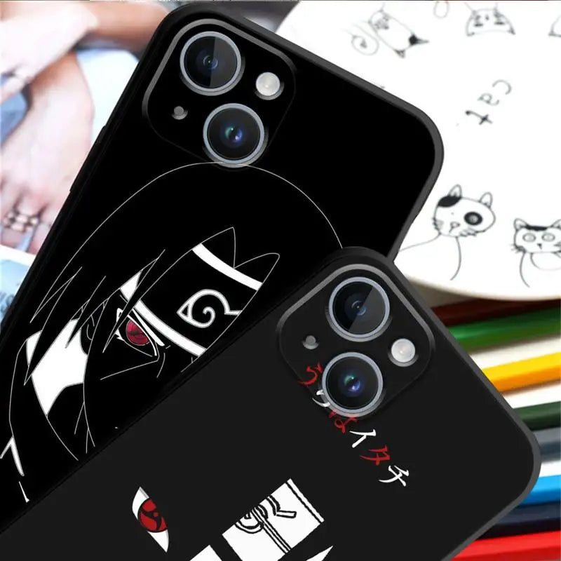 Case For Apple iPhone 13 14 15 11 12 Pro 7 XR X XS Max 8 Plus SE 2022 Phone Cover Shell Narutos