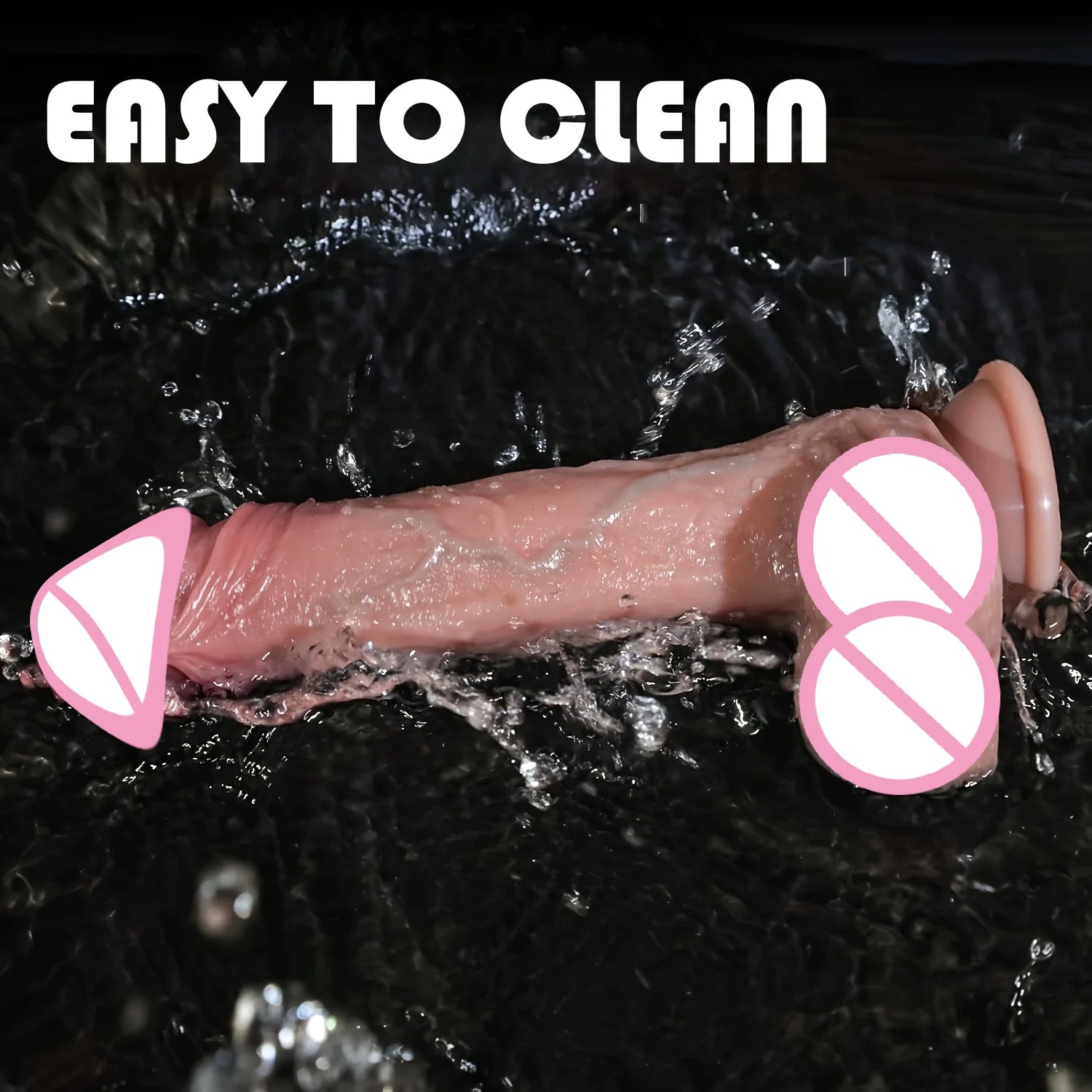 Super Realistic Dildo Waterproof Silicone Penis Adult Sex Toys Anal Vagina Masturbator Dildo with Suction Cup Cock Gode Massager