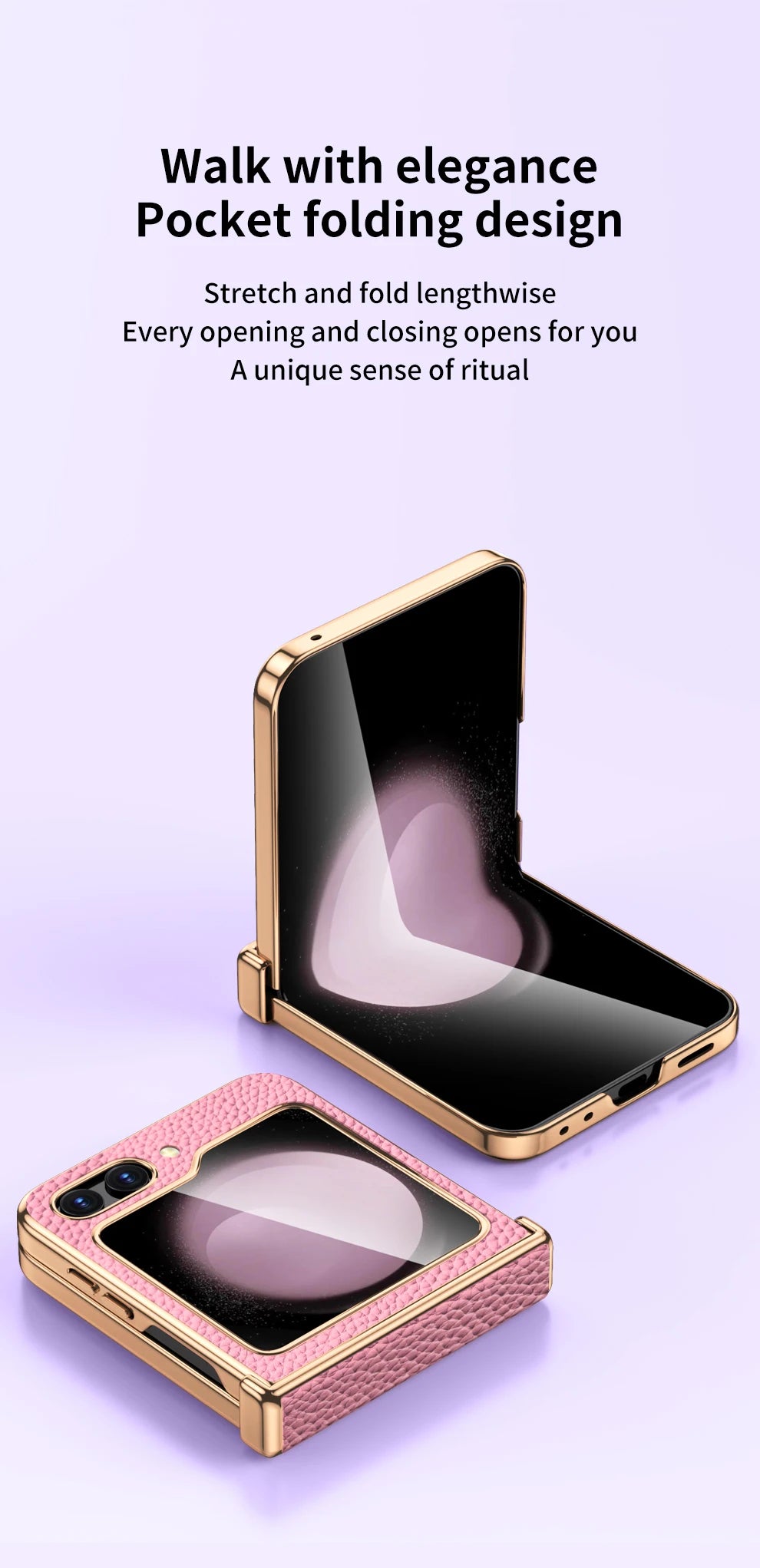 LANGSIDI Brand For samsung Galaxy Z flip 7 FE 6 5 flip7 Luxury Genuine Leather Hinge Protection Case Ultra-Thin Shockproof cover