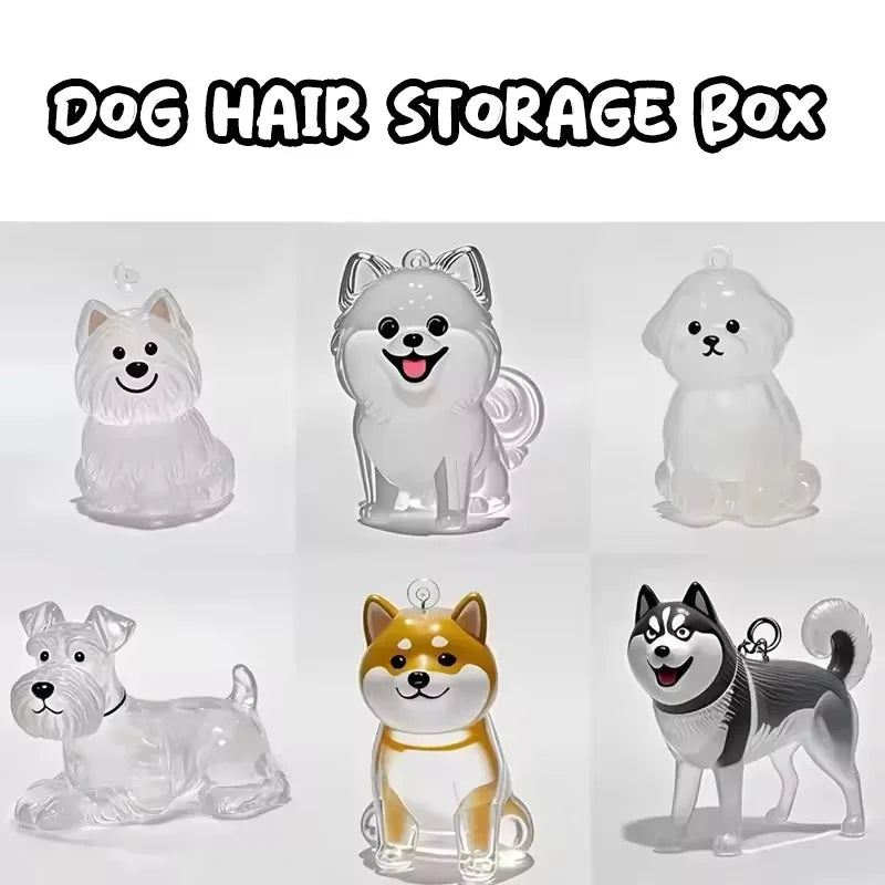 Pet Hair Storage Box Pendant Keepsake Urns Animal Cat Dog Fur Collection DIY Capsule Pendant Souvenir Bottle Memorial Ornament
