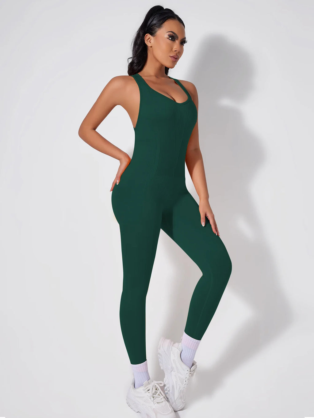 Back-crossing OpenBlack-back Jumpsuit Sportswear Bodysuits Women Yoga Sets Fitness One Piece Workout Playsuit Female