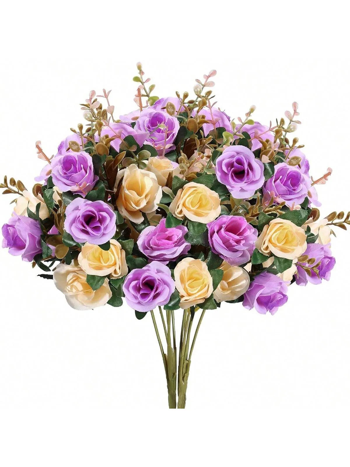 Silk rose Artificial Flowers Wedding Home Garden Decoration bride Bouquet Diy gift Scrapbooking Wreaths wall Photography prop