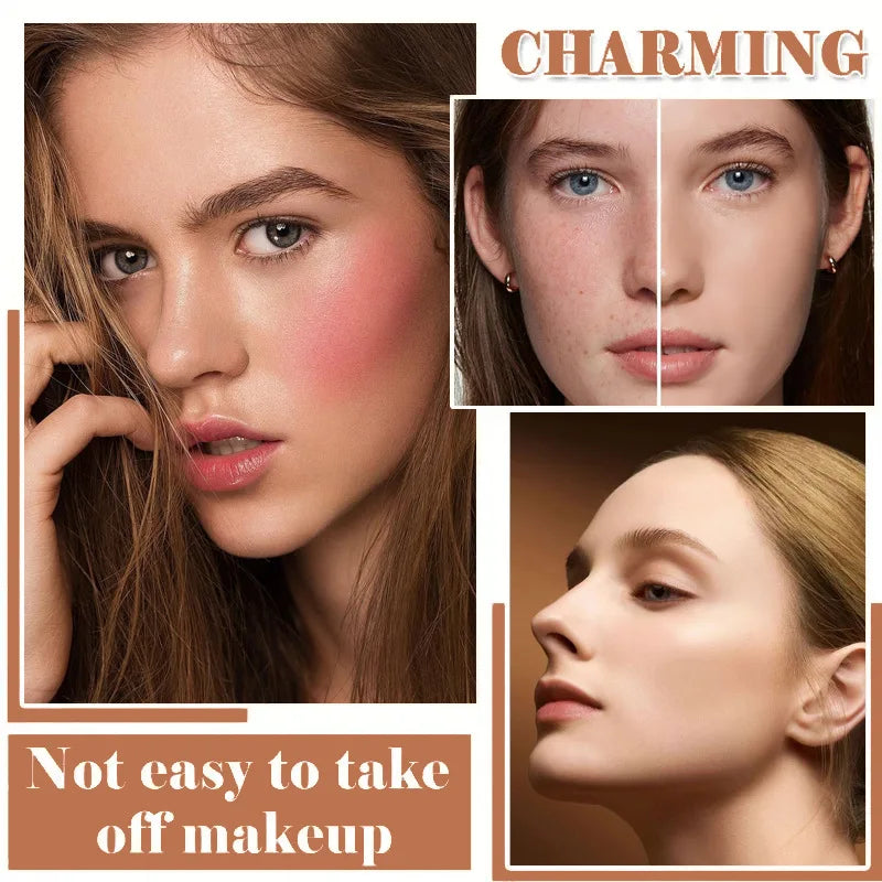 Contour and Highlighter Palette Makeup BlushMulti-Color Cream Blush Plate12 Colors Creamy Blush Palette  Concealer Plate