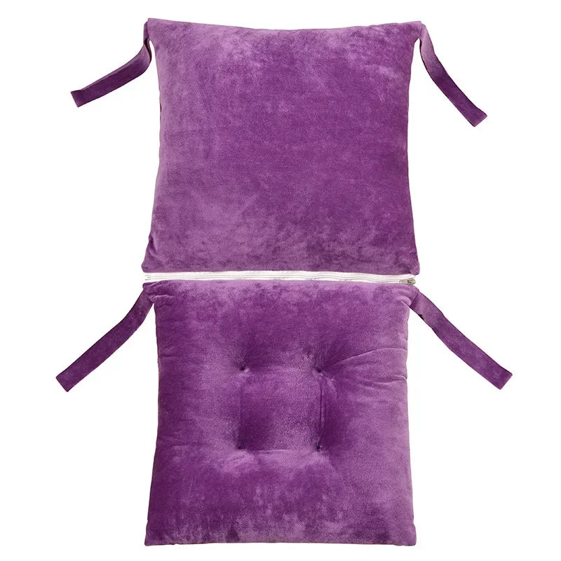 40X80CM Recliner Chair Seat Cushion - With Back Support Indoor Outdoor Pad Garden Patio Home Office Sofa Buttocks Comfort Mat