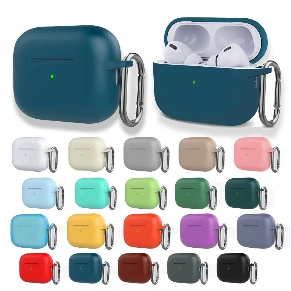Silicone Earphone Cases For Airpods pro3rd Airpods 4 Case Headphones Case Protective Case For Apple Airpods Pro 2 Airpods Covers