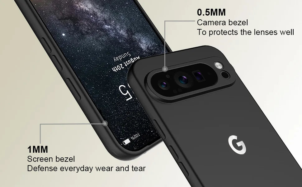 High Quality Skin-friendly Soft Silicone Anti-Drop Phone Case For Google Pixel 10 Pro XL 9 8 7 9A 8A 7A Shockproof Protect Cover