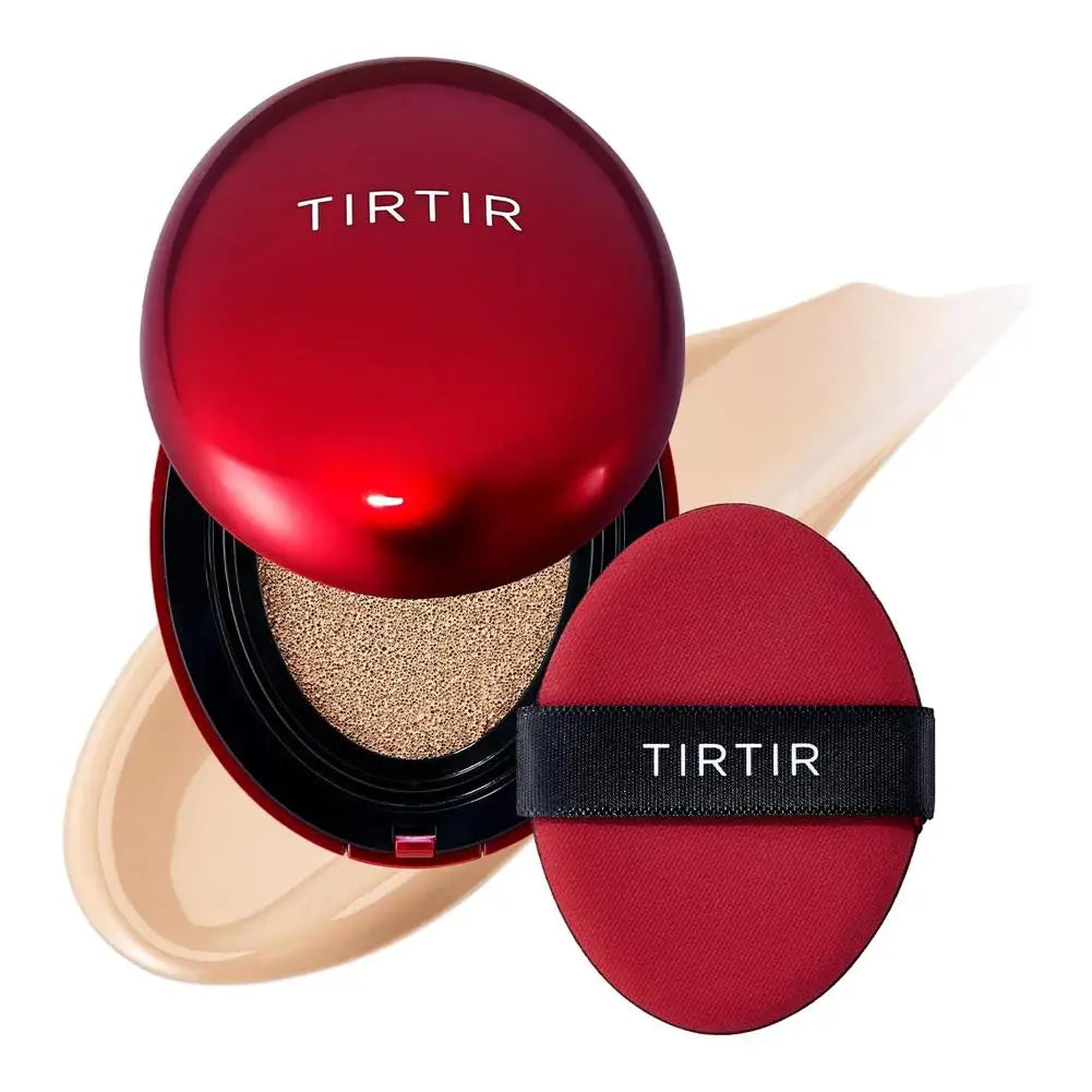 Red Foundation Waterproof Cushion Concealer Air Cushion Compact High Coverage Foundation Long Lasting Setting Spray Makeup