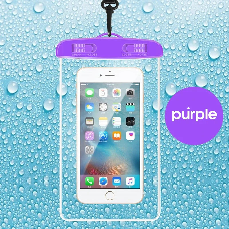 Waterproof Phone Case swimming water proof bag universal underwater phone protector pouch PV cover for iPhone 15 14 13 Pro Max