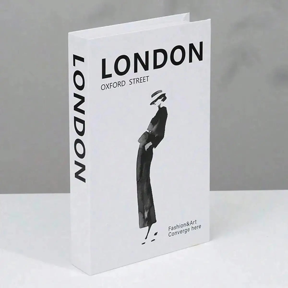 Modern Foldable Fake Book (3counts), City Theme Fake Book, Book Shaped Photo Props, Desktop Ornaments for Home Decor