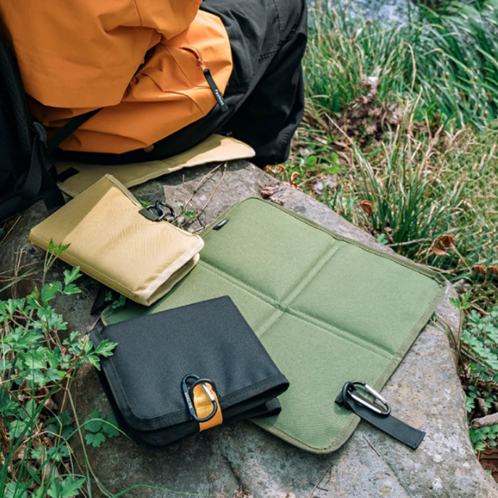 Seat Cushion Outdoor Portable Waterproof Oxford Cloth Beach Mat Comfort Foldable Seat Foam Pad For Outdoor Activities Camping