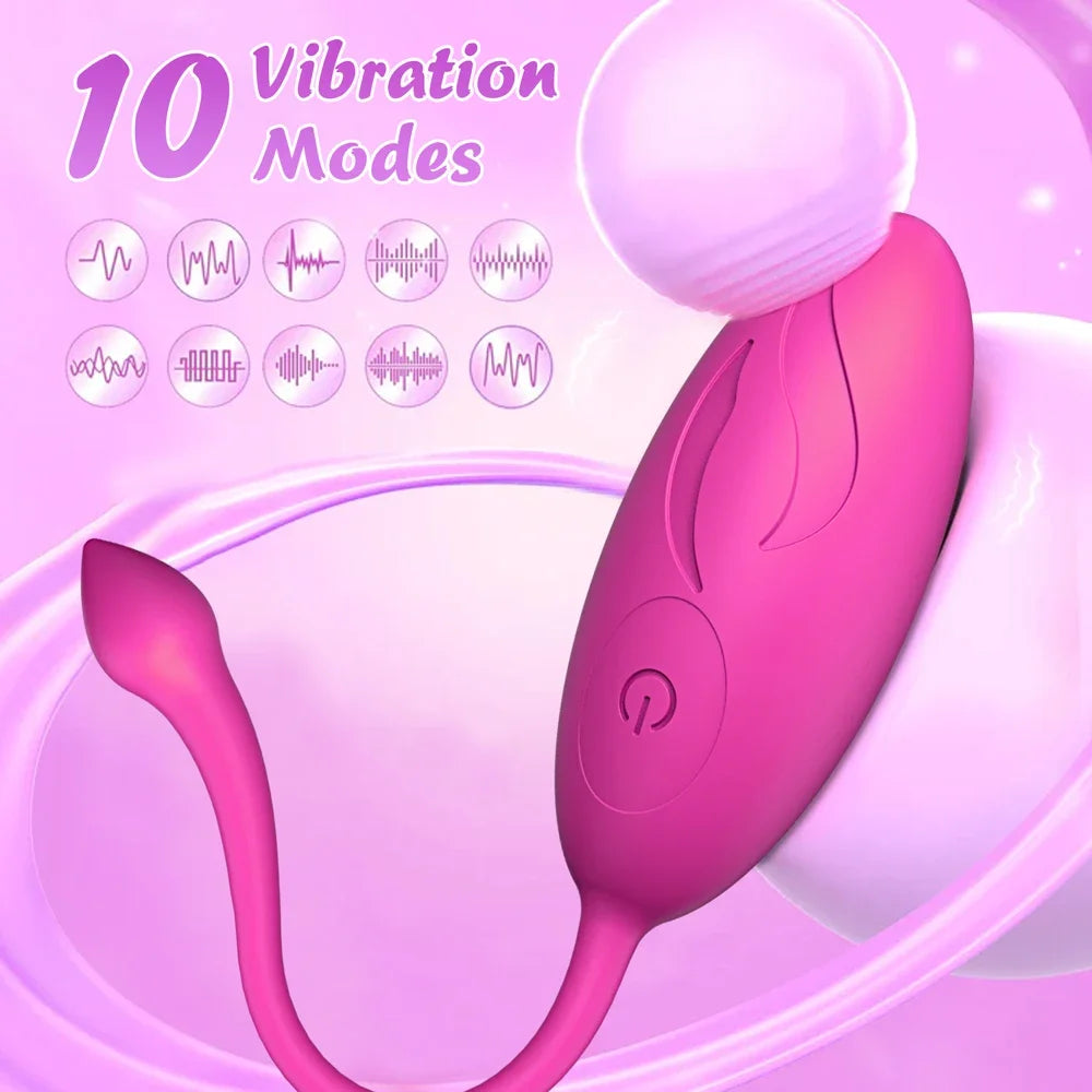 Women Vibrating Egg Vagina Vibrator Remote Control Wearable Panties Vibrator Female Masturbation Interaction Sex Toy for Couples