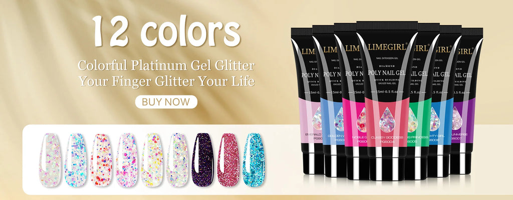 Nail Set With Nail Lamp Nail Dryer Nail Drill Machine Manicure Set Kit Poly Nail Gel Kit Polish Set Soak-off Nail Art Tools Sets