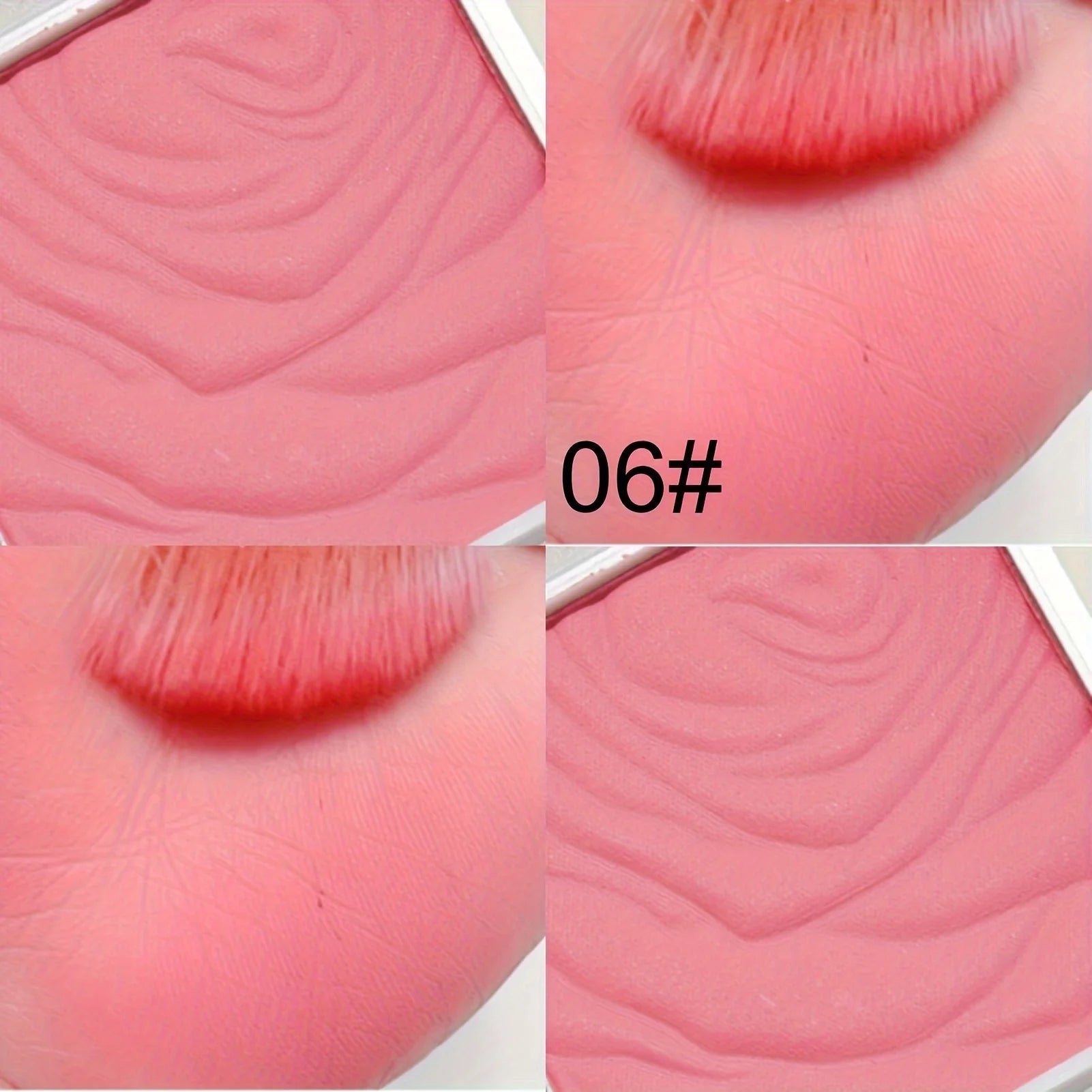 Monochrome Blush Eyeshadow Powder Smooth Texture High Pigmented Long-lasting And Smudge-proof Rouge Natural Radiant Makeup