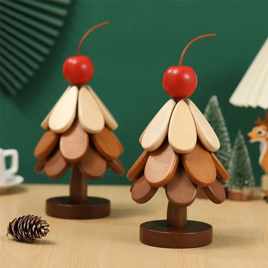 Tree Insulation Mat Solid Wood Dining Table Anti Scalding Mat Pot Mat Festival Gift Creative And Personalized Home Decoration