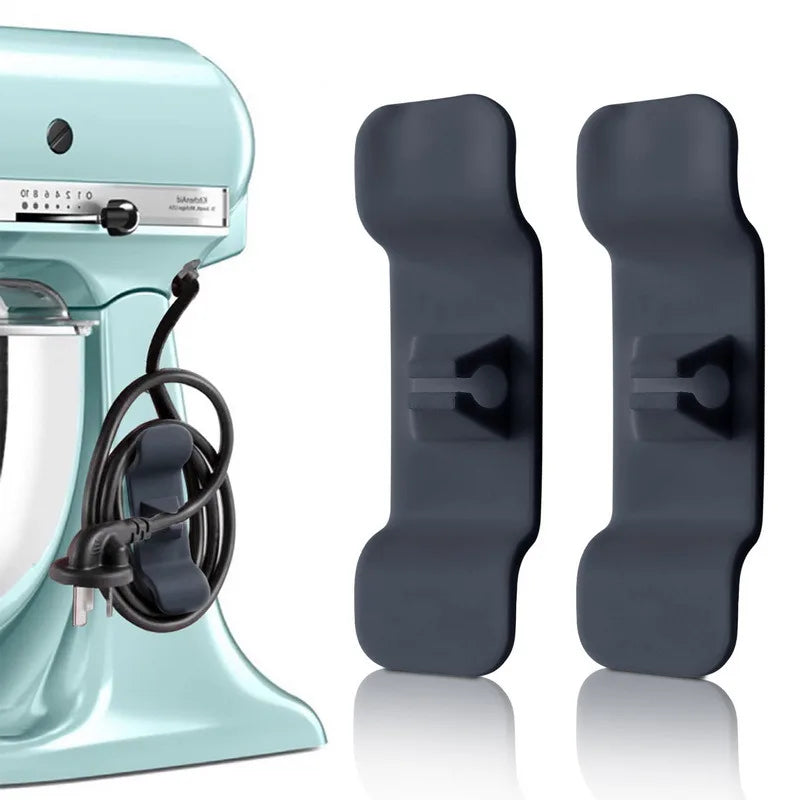 1/5/10pcs Cord Winder Cable Management Clip Cable Holder Keeper Organizer For Air Fryer Coffee Machine Kitchen Appliances