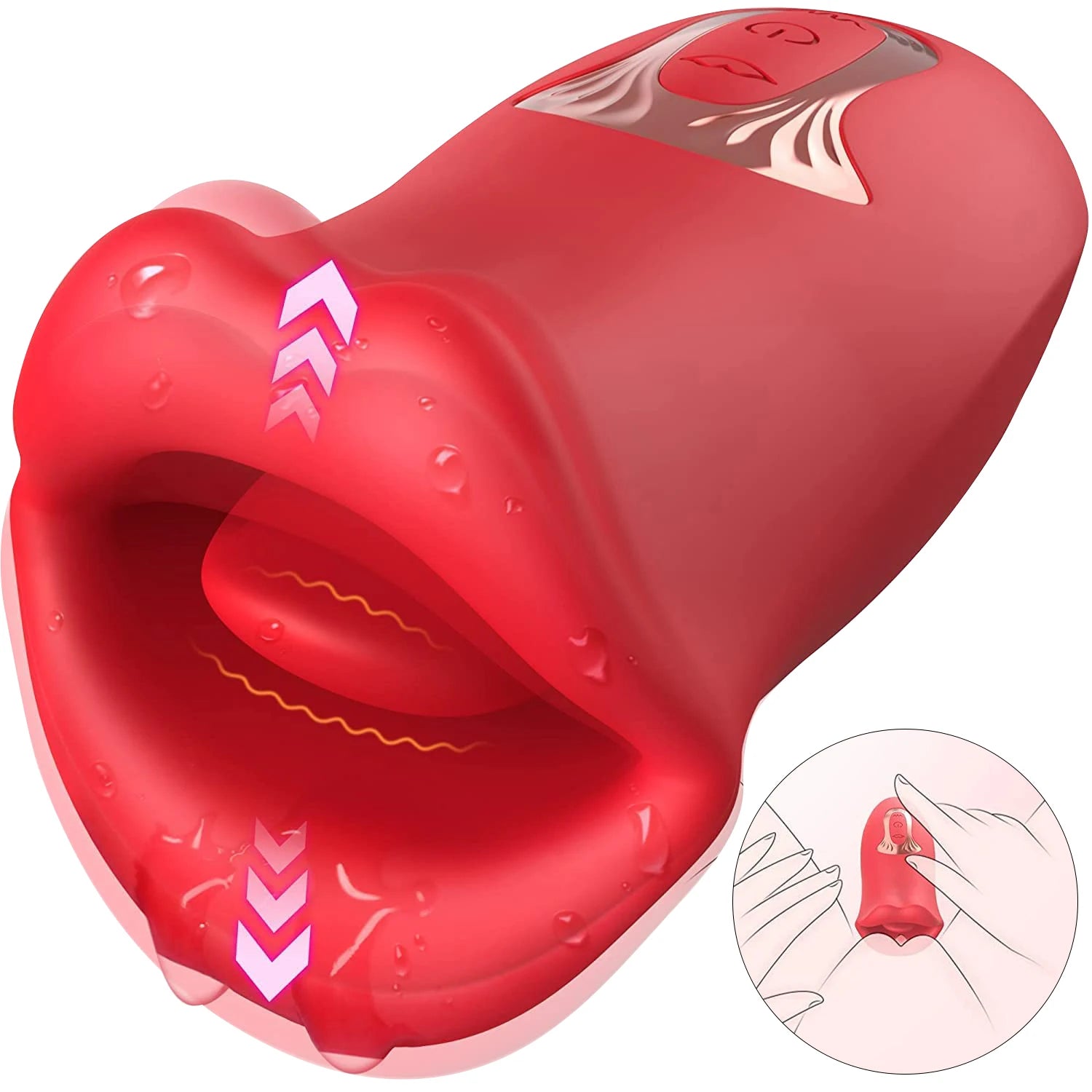 Realistic Dildo Vibrators Sex Toy For Women Tongue Licking Sucking G Spot Vibrator Nipple Clit Clitoral Vibrations Stimulator