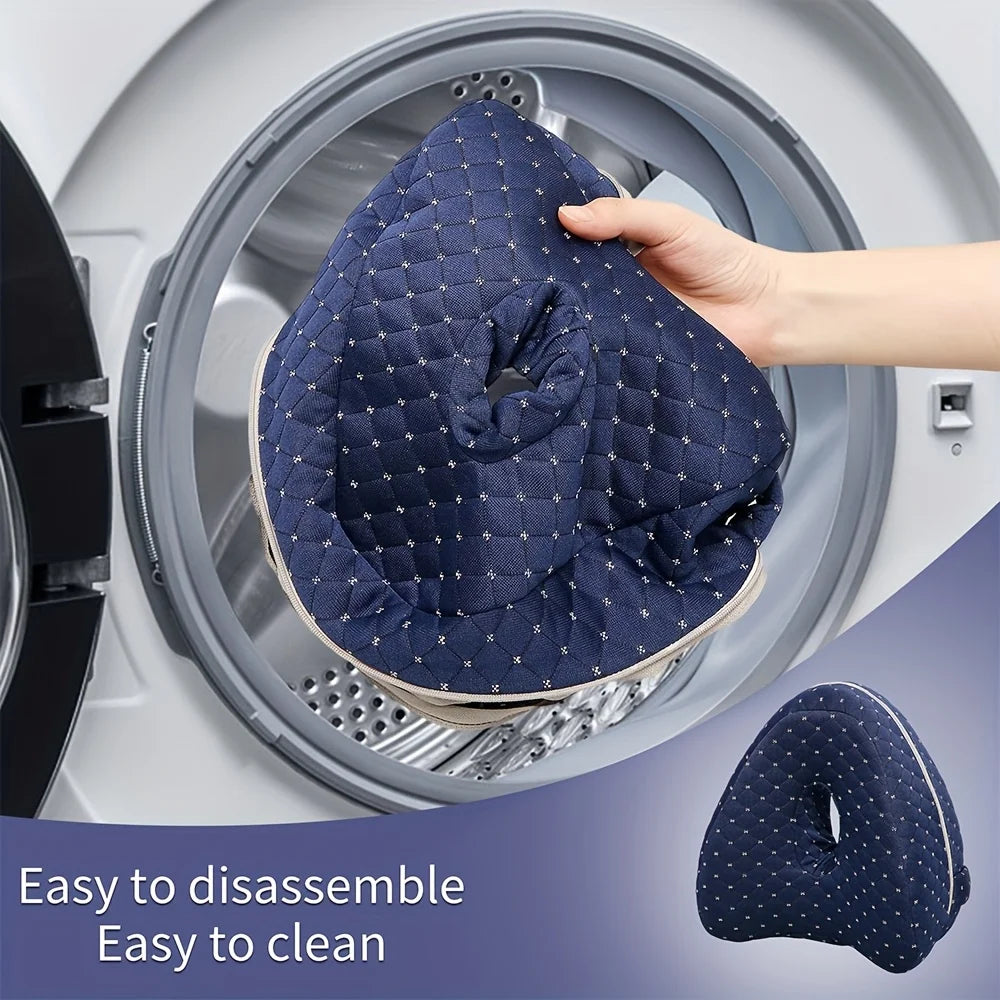 Memory Foam Leg Knee Foam Support Pillow Side Sleeper Sciatica Orthopedic Sciatica Back Hip Relief Pillow For Bed Sofa